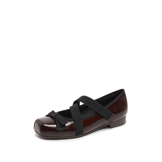 Mary Janes-French Retro Vintage Ballet Flats R2516