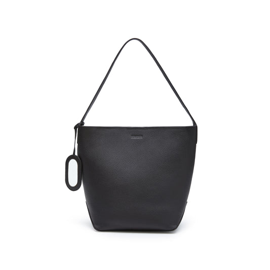 Bucket Bag - Leather Large Capacity Tote Shoulder Bucket Bag X8030
