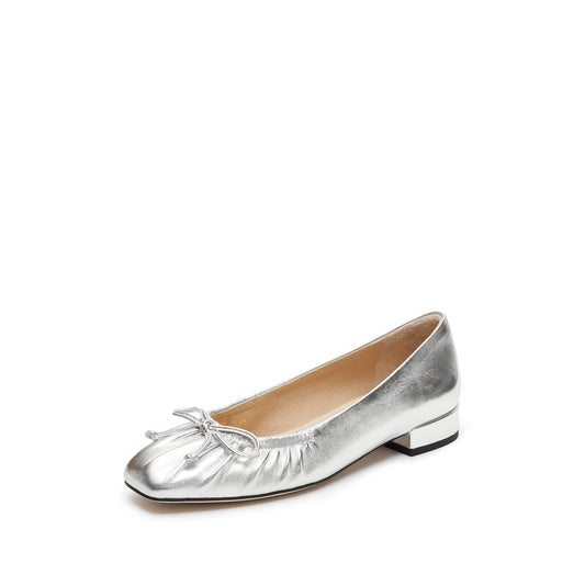 Ballet Flats - "French Sole" Slip-On Round-Toe Flats EUE25
