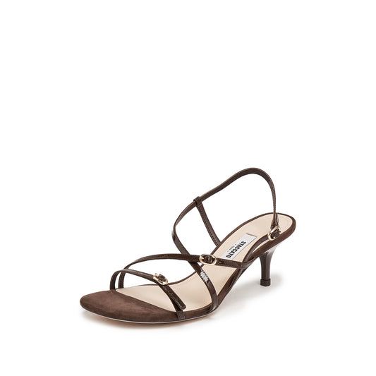 Sandals - "Roman Gold" Gladiator Heeled Sandals EDN03