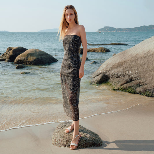 Sandals - Gold Metallic Strappy Flat Gladiator Sandals 9JI76