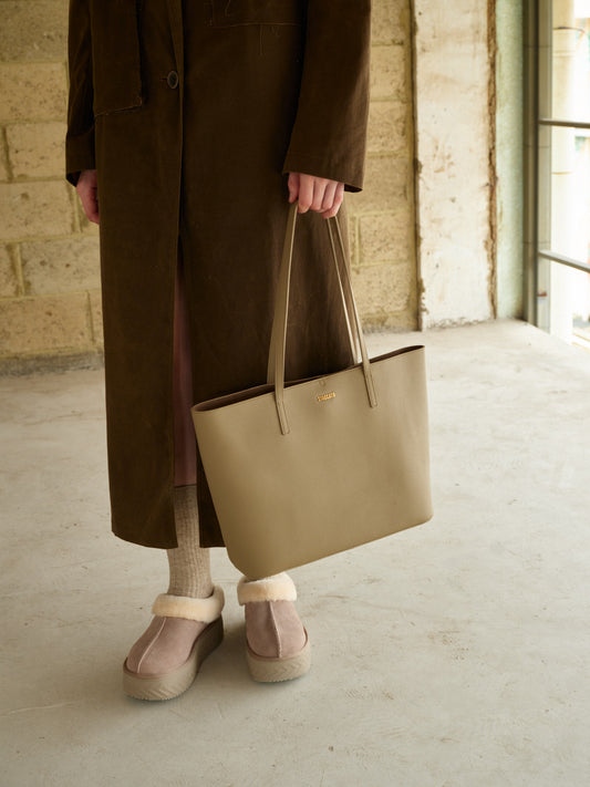 Tote Bag - Leather Large Capacity Tote Bag X8083