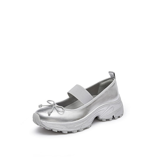 Mary Janes - Gravity Echo Round Toe Chunky Platform Mary Janes Sneakers EVD06