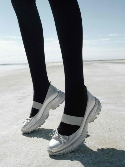 Mary Janes - Gravity Echo Round Toe Chunky Platform Mary Janes Sneakers EVD06