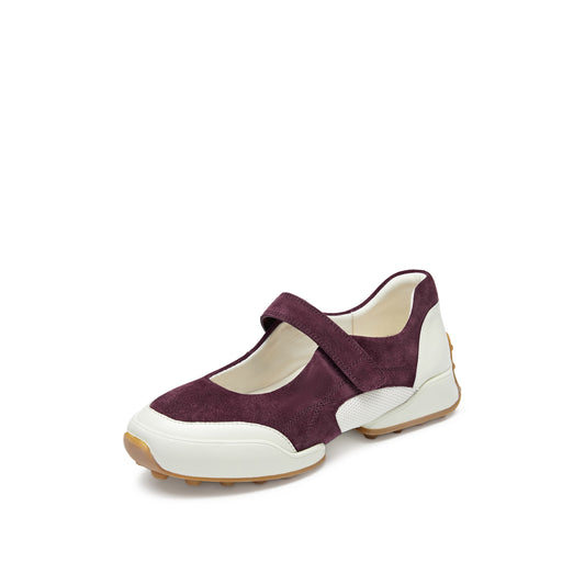 Mary Jane - Round Toe Velcro Strap Chunky Sole Mary Jane Sneaker