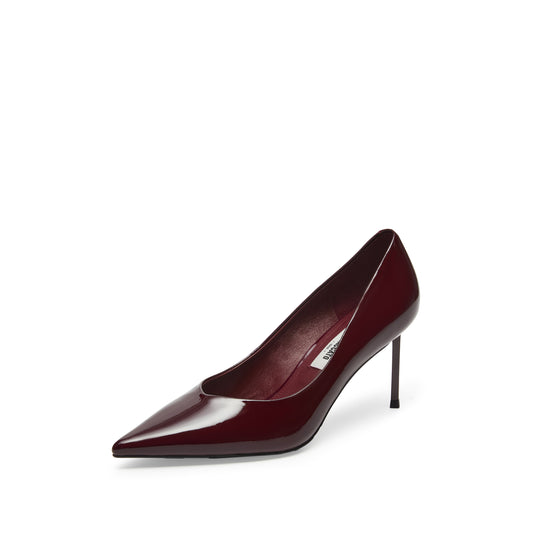 Court Shoes - Patent Leather Pointy High-Heel Pumps