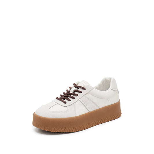 Sneakers - Off White Casual Chunky Sole German Trainers