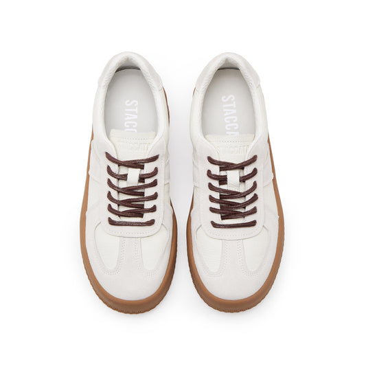 Sneakers - Off White Casual Chunky Sole German Trainers