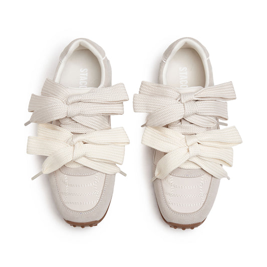 Sneakers - Butterfly Crisp Ballet Style Casual Sneakers S1211