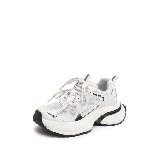 Sneakers - Mesh Thick-Sole Casual Sneakers J6082