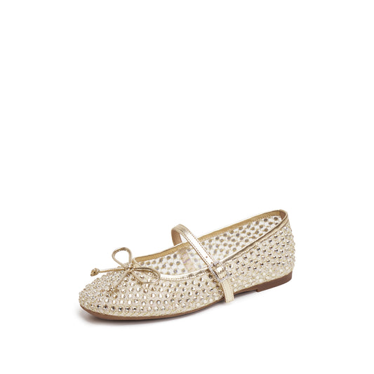 Mary Janes - Starry Diamond Ballet Flats for Women J2425