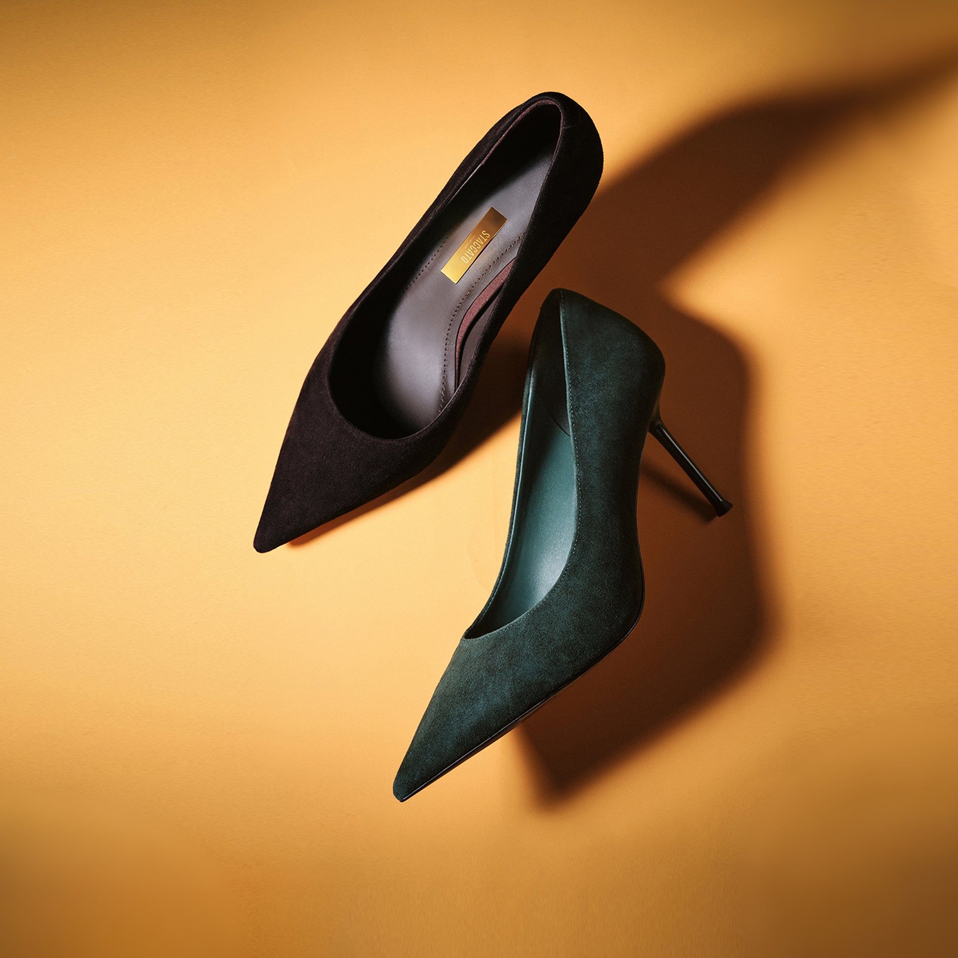 STACCATO Moon Song High Heel Pumps - Dark Green