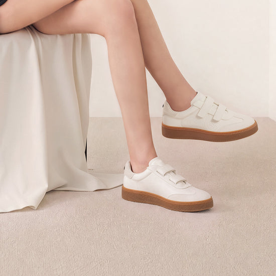 STACCATO Platform Trainer Sneakers - Cream White