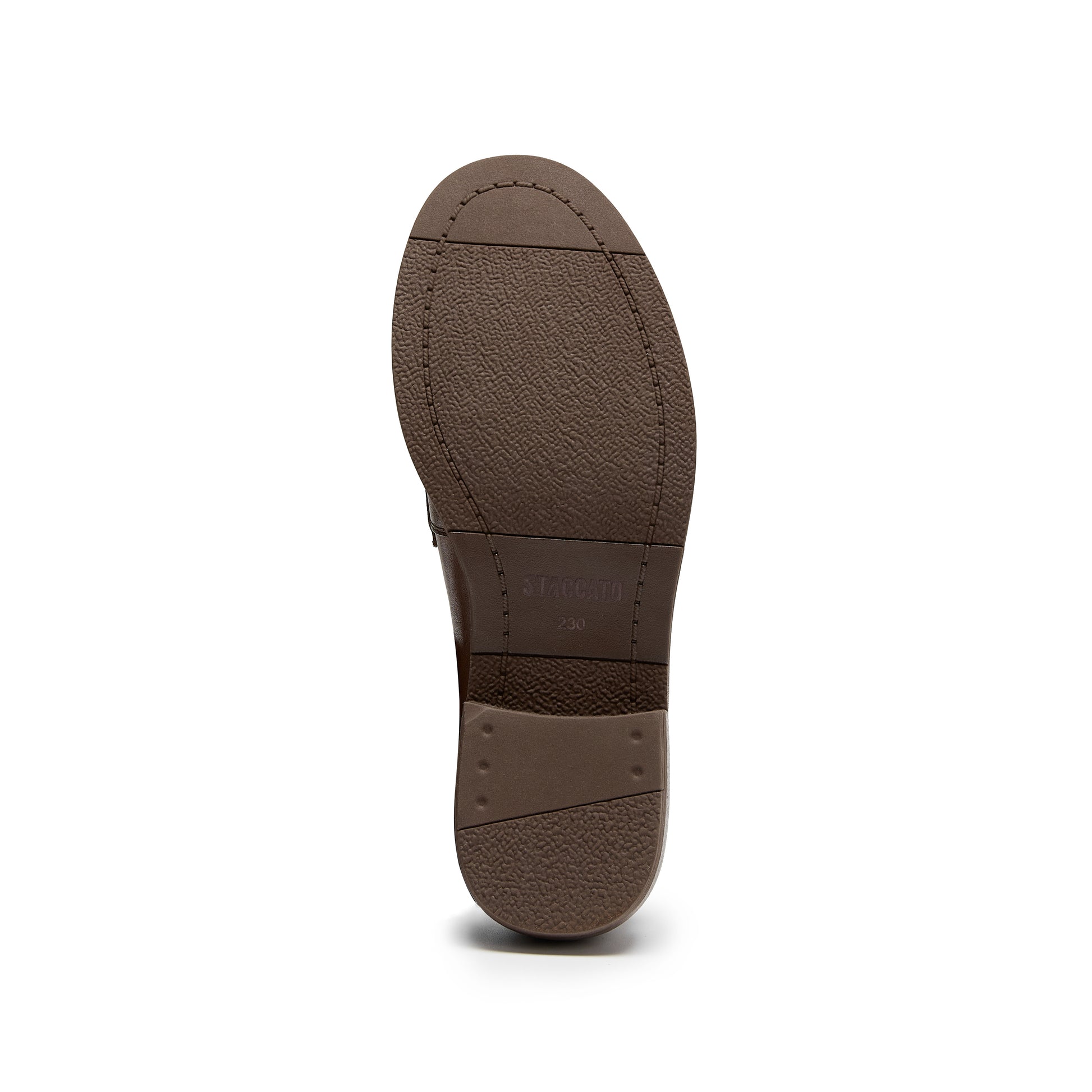 STACCATO British Platform Loafers - Old Money Brown