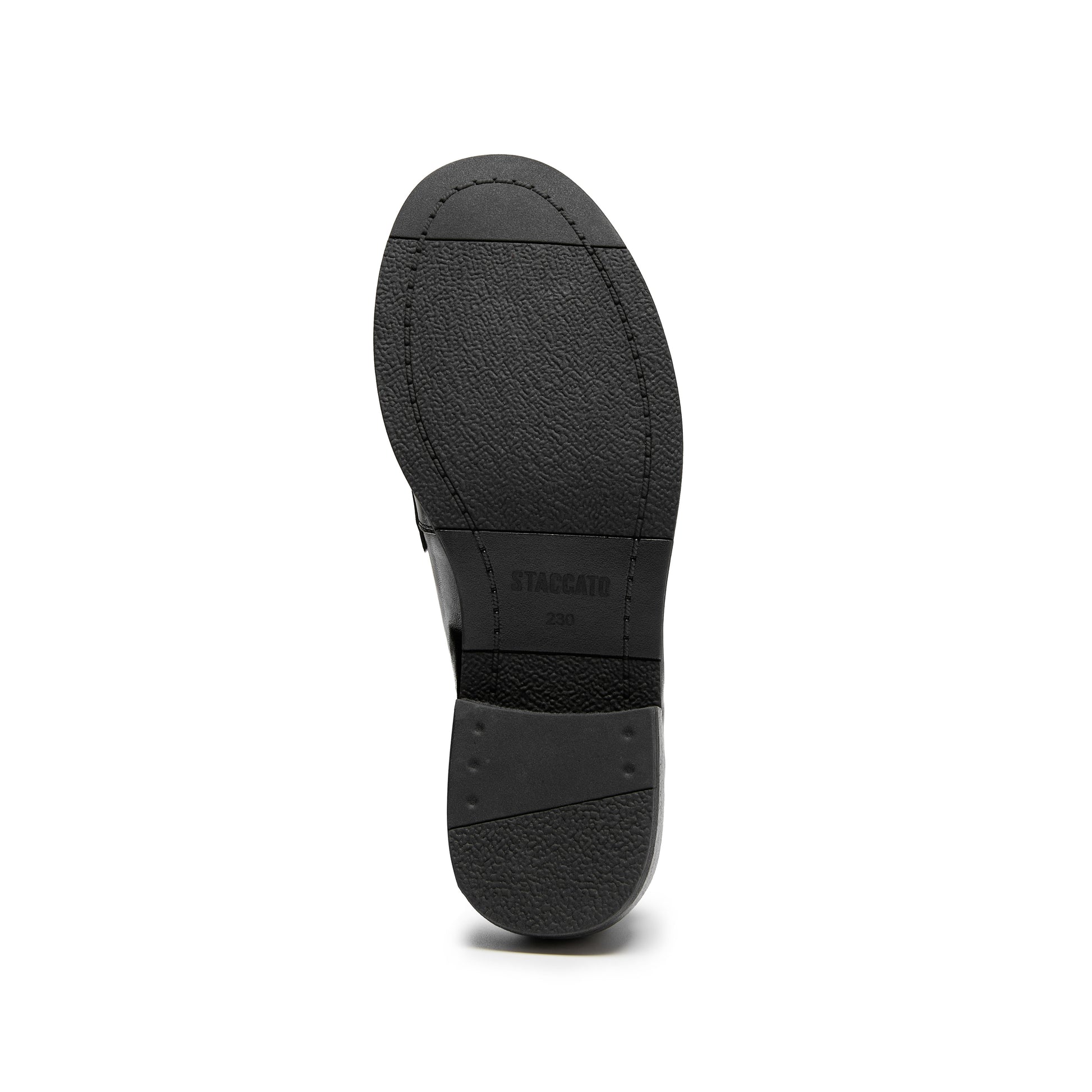 STACCATO British Platform Loafers - Quiet Luxury Black