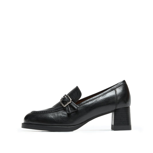 STACCATO Platform Loafers - Vintage Black
