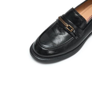 STACCATO Platform Loafers - Vintage Black