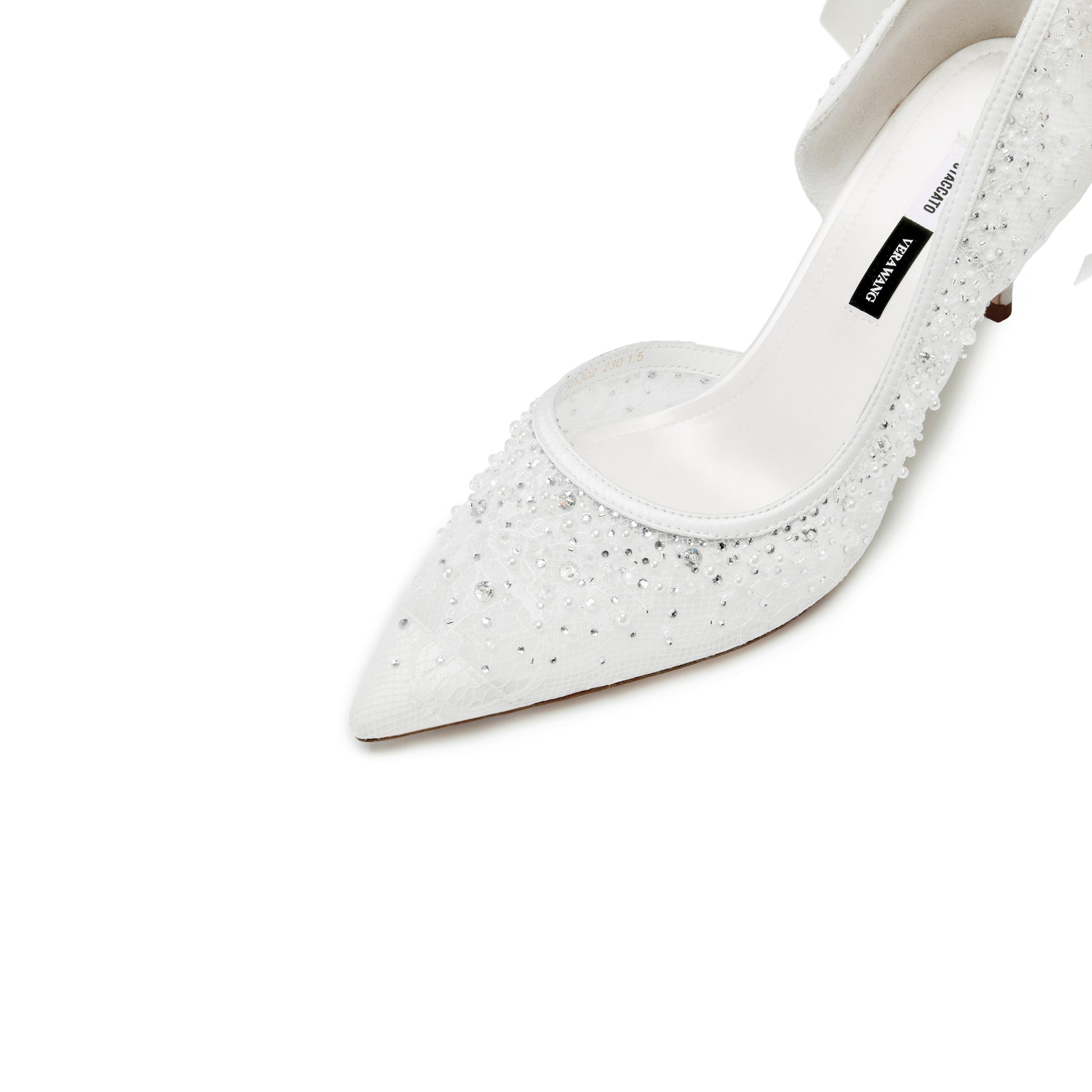 STACCATO x VERA WANG Bow High Heel Pumps - H1302CQ6 - Elegant White