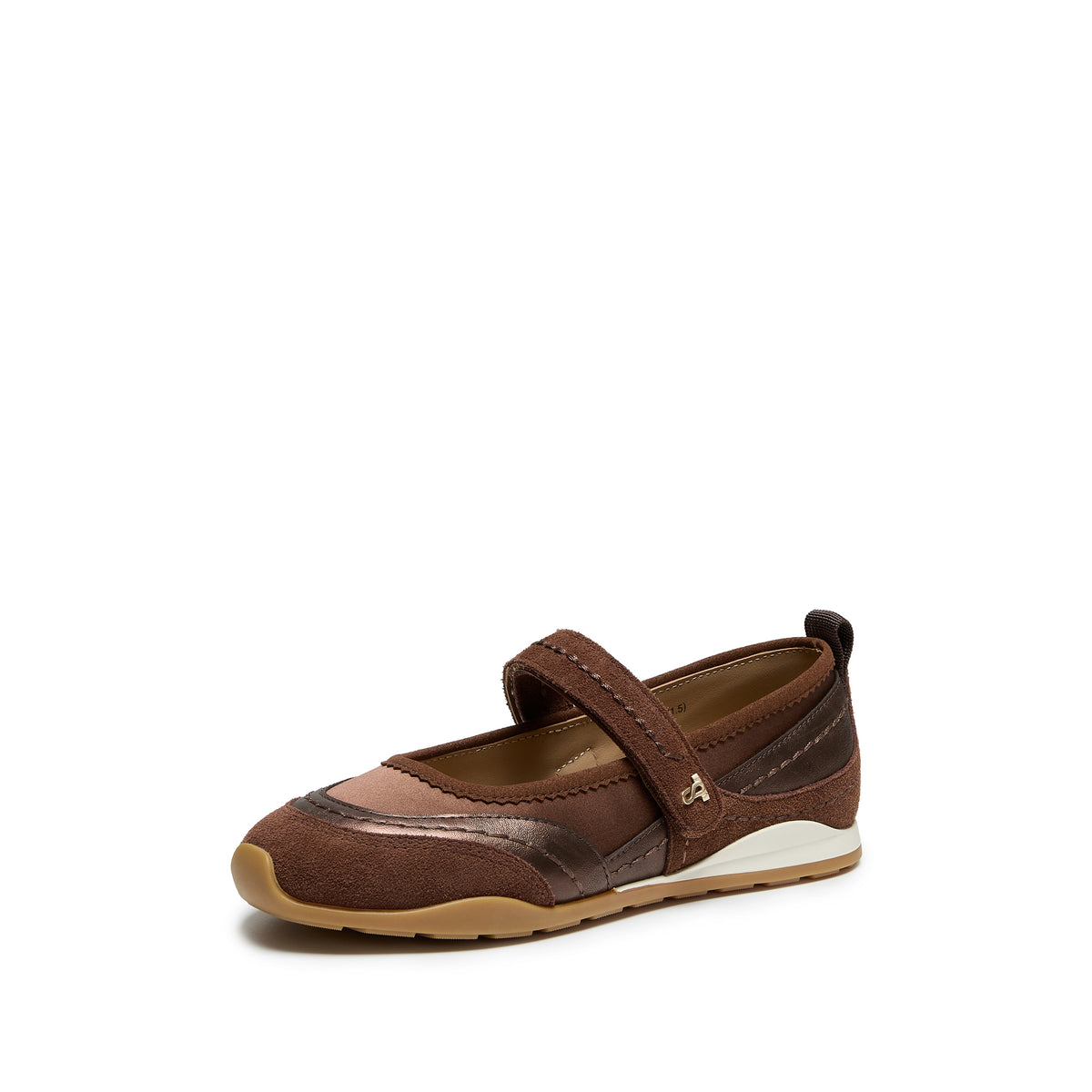 Hazelnut Brown STACCATO mary jane flats, product view
