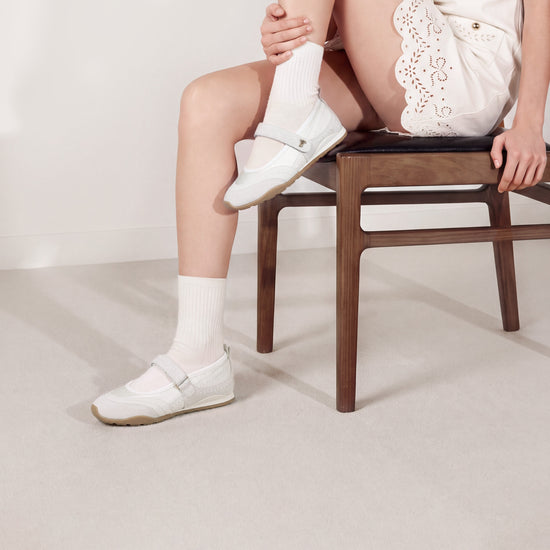 STACCATO mary jane flats on model, view 3