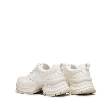 STACCATO Platform Dad Sneakers - Cream Frost White