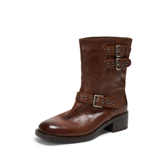 Vintage Brown STACCATO western boots, product view