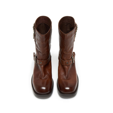 Detail Display 04 - STACCATO western boots white-background angle 04