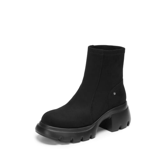 Moto Black STACCATO stretch ankle boots, product view