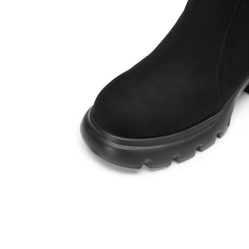 Detail Display 02 - STACCATO stretch ankle boots white-background angle 05