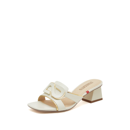 Sandals - ST Buckle Strap Heeled Sandals