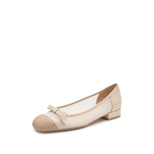 Flats - Bowknot  Round Toe Ballet Shoes