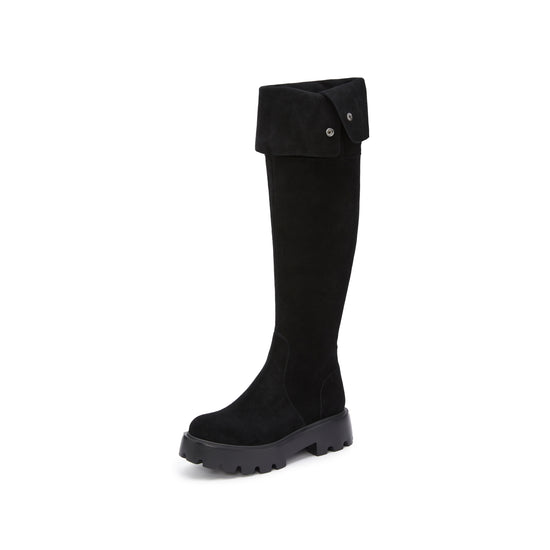 STACCATO Foldover Collar Over-the-Knee Boots – EGB37DC4 - image 1
