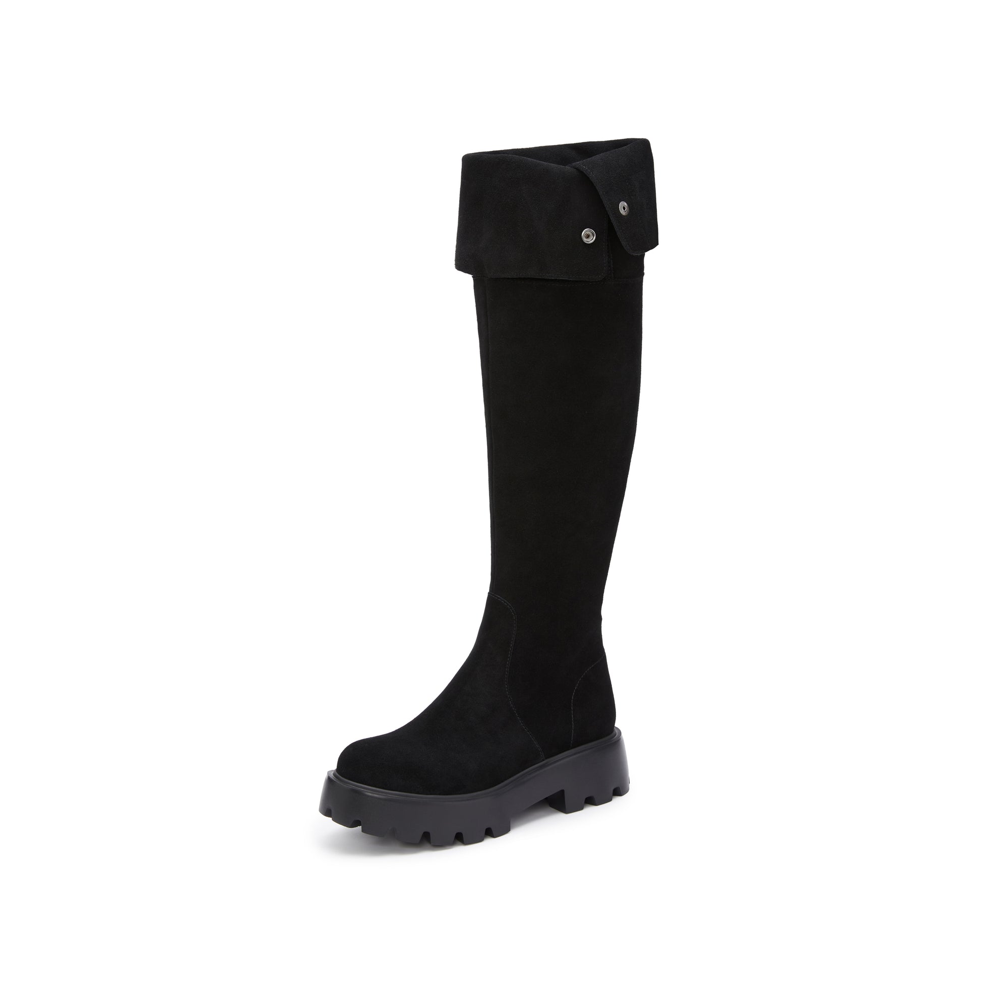 STACCATO Foldover Collar Over-the-Knee Boots – EGB37DC4 - image 1