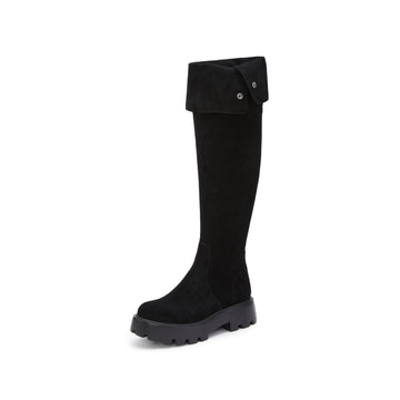 STACCATO Foldover Collar Over-the-Knee Boots – EGB37DC4 detail 1