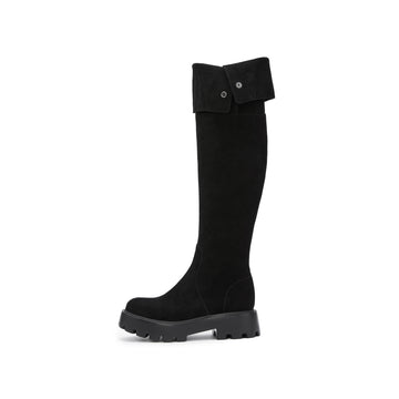 STACCATO Foldover Collar Over-the-Knee Boots – EGB37DC4 detail 2