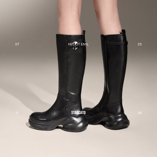 STACCATO x HELIOT EMIL Timeless Platform Knee-High Boots – EAI01DG4 - image 3