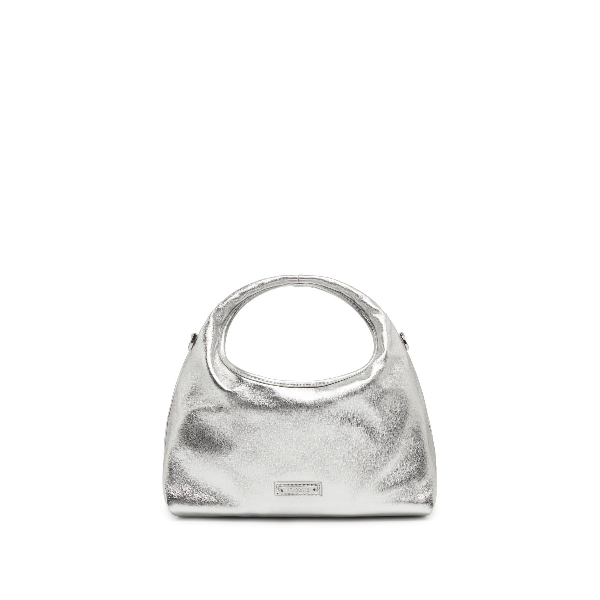 Handbag Crescent Moon Shape Shoulder Bag X8257 Red F