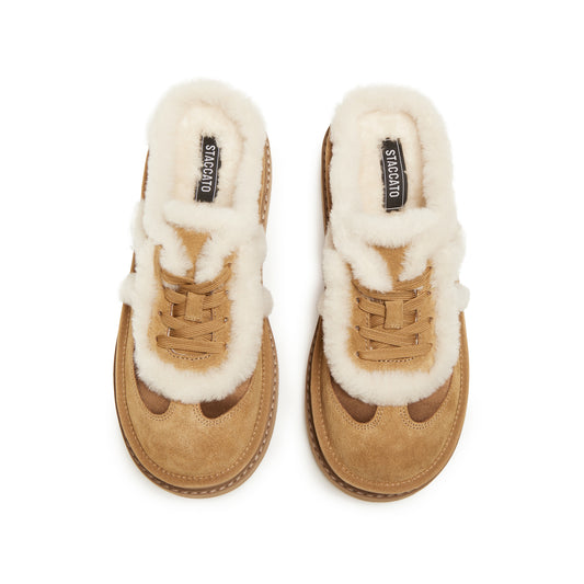 Snow Boots - Platform Fur-Lined Slip-On EIY10