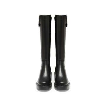 STACCATO Platform Saddle Knee-High Boots – EEZ33DG5 detail 4