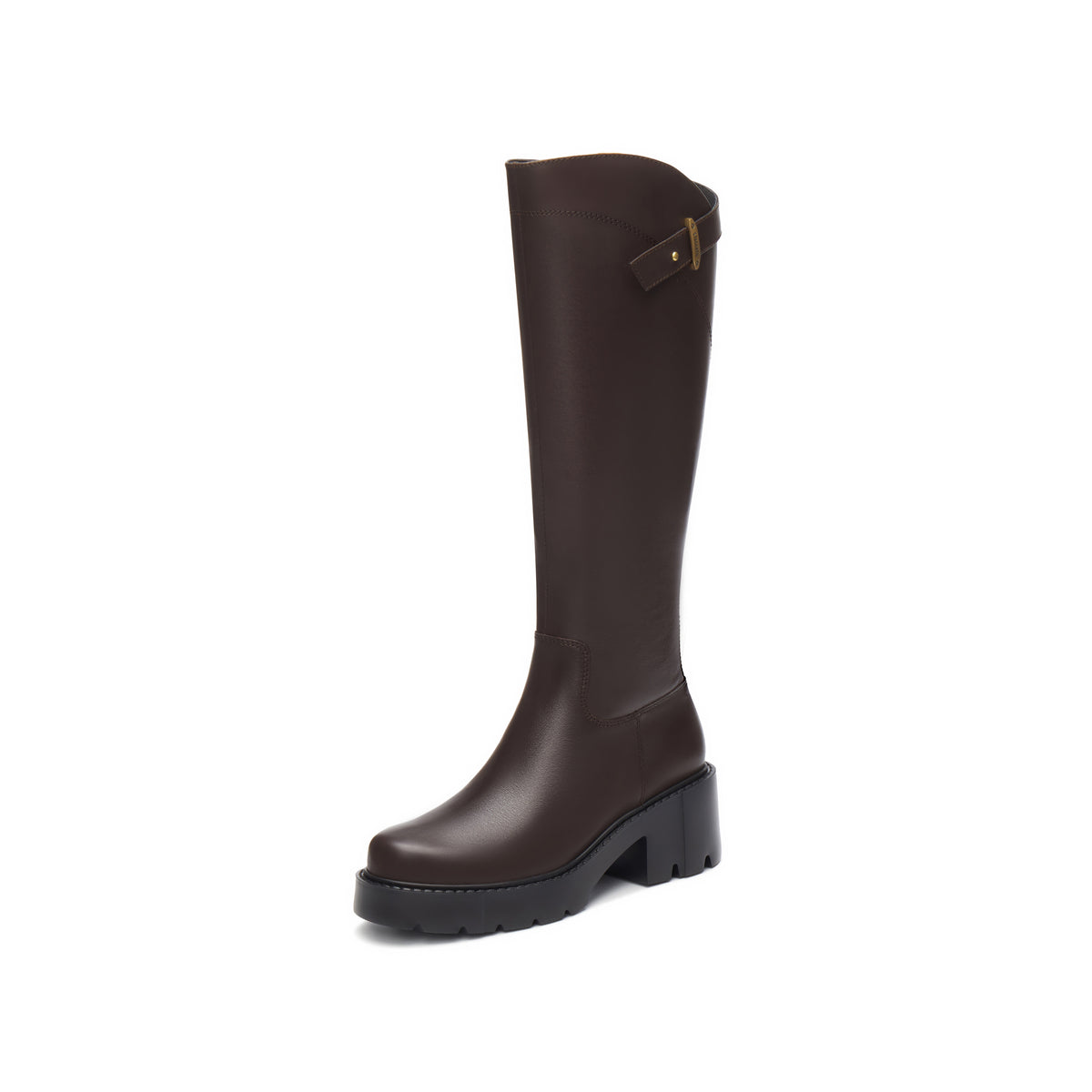 STACCATO Platform Saddle Knee-High Boots – EEZ33DG5 - image 2