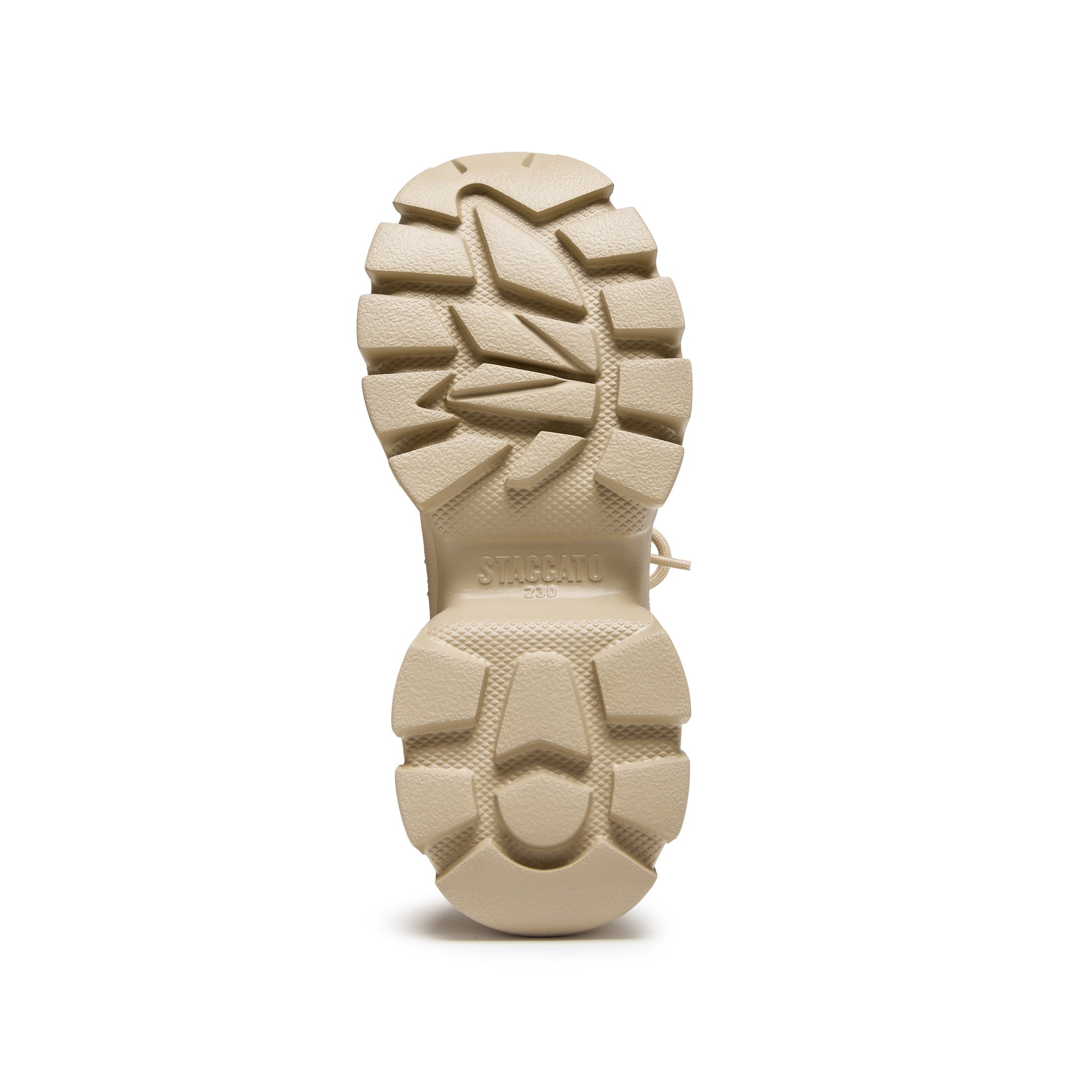 STACCATO Retro Platform Dad Sneakers - Milk Tea Apricot