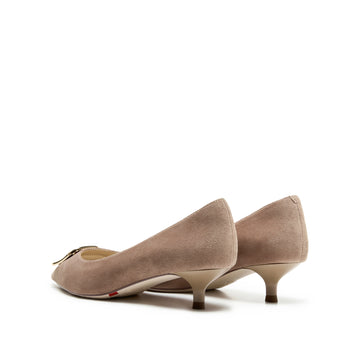 Detail Display 03 - STACCATO block heel pumps white-background angle 03