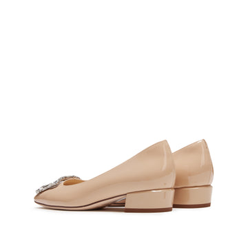 Detail Display 03 - STACCATO block heel pumps white-background angle 03