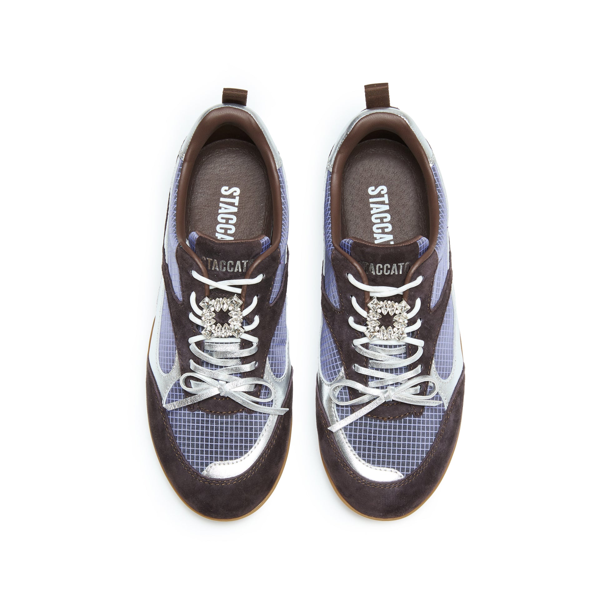 STACCATO Butterfly Note Trainer Sneakers - Violet