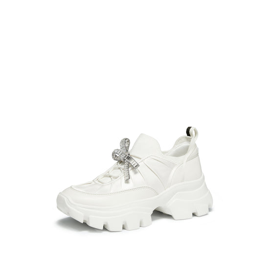 STACCATO x VERA WANG Platform Dad Sneakers - ECE17CM6 - Elegant White