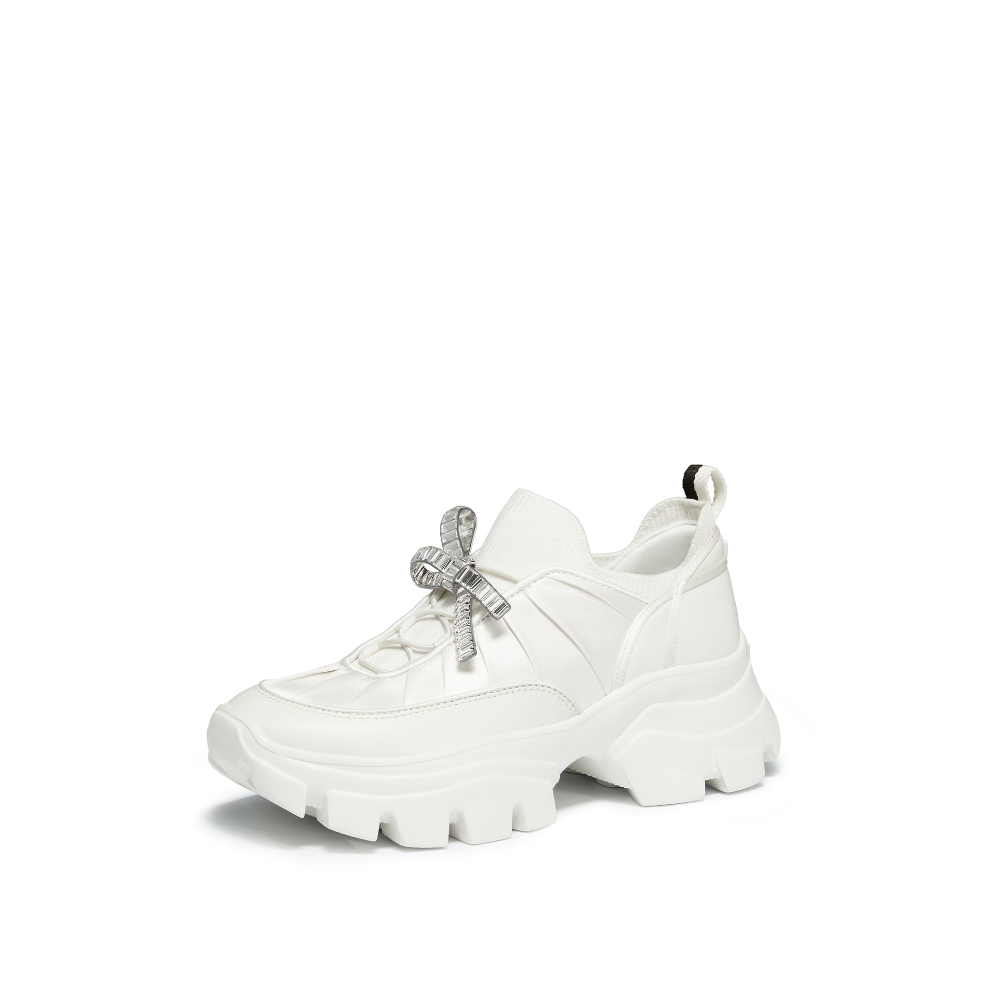 STACCATO x VERA WANG Platform Dad Sneakers - ECE17CM6 - Elegant White