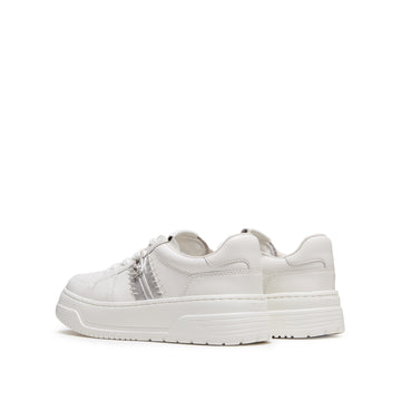 STACCATO Platform Court Sneakers - Cream White
