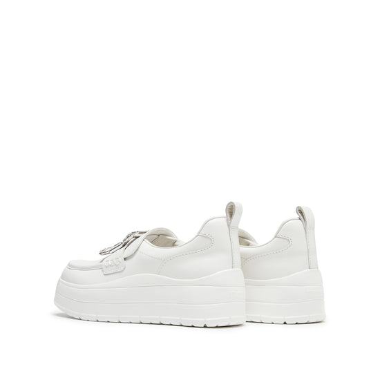 STACCATO Shearling White Sneakers - Refined White