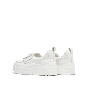 STACCATO Shearling White Sneakers - Refined White