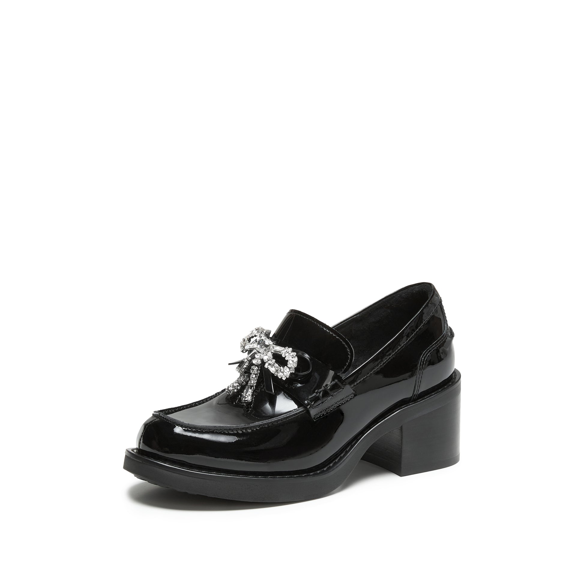 STACCATO Galaxy Jazz Platform Loafers - Midnight Black